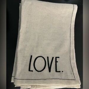 Rae Dunn “Love” Cloth Napkins set of 4